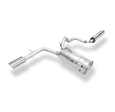 Audi A2 - 1.6l Sistema parcial desde el catalizador - 115x85 tipo 32 (consis Fox exhaust