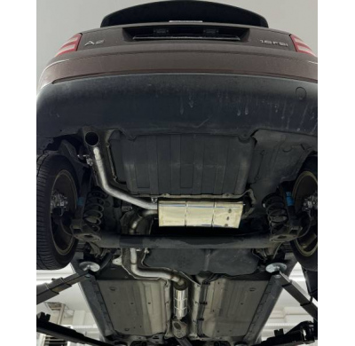 Audi A2 - 1,6 l Sistema parcial desde el catalizador - 1x63 tipo 26 (consiste Fox exhaust