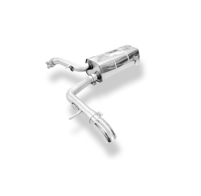 Audi A2 - 1,4 l - Silenciador final del depósito de 34 l - 1x63 tipo 26 Fox exhaust