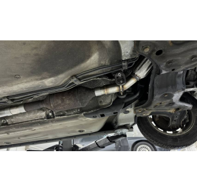 Tubo delantero con pieza flexible para Audi A2 - 1,4 l TDI 55 kW. Fox exhaust
