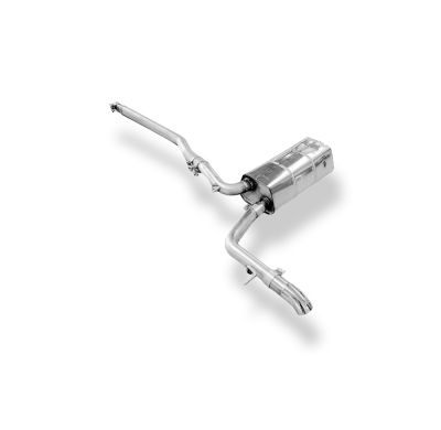 Audi A2 - 1,2 l TDI 3 l Sistema parcial desde el catalizador - 1x63 tipo 26 Fox exhaust
