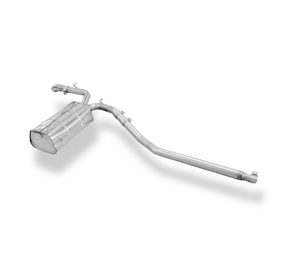 Audi A2 - 1,2 l TDI 3 l Sistema parcial desde el catalizador - 1x63 tipo 26 Fox exhaust