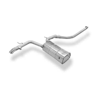 Audi A2 - 1,2 l TDI 3 l Sistema parcial desde el catalizador - 1x63 tipo 26 Fox exhaust