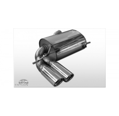 Escape FOX Audi A3 8P quattro escape final &#216;70mm - 2x90 17