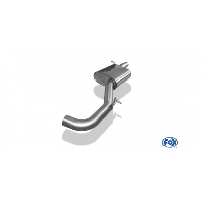 Escape FOX Audi S3 8P escape delantero