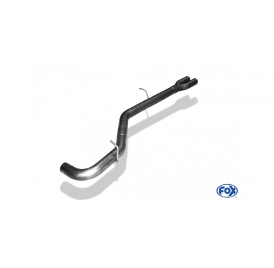 Silenciador delantero FOX Audi RS3 tipo 8P quattro Sportback tubo de recambio Ø70mm