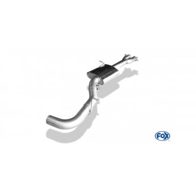 Escape FOX Audi RS3 type 8P quattro Sportback escape delantero Ø70mm