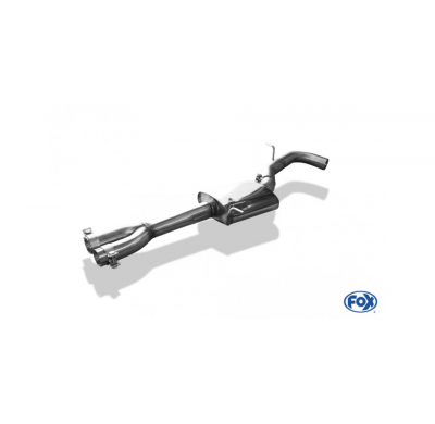 Escape FOX Audi RS3 type 8P quattro Sportback escape delantero Ø70mm