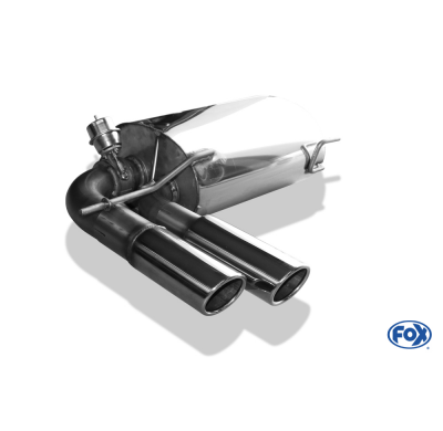 Escape FOX Audi RS3 type 8P quattro Sportback escape final Ø70mm - 2x90 type 16