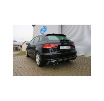 Escape FOX Audi A3 - 8V Sportback escape final salida duplex - 2x90 16 duplex