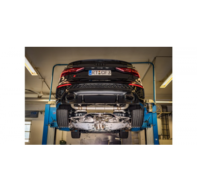 Audi RS3 8Y Escape final Limousine con 2 válvulas de escape