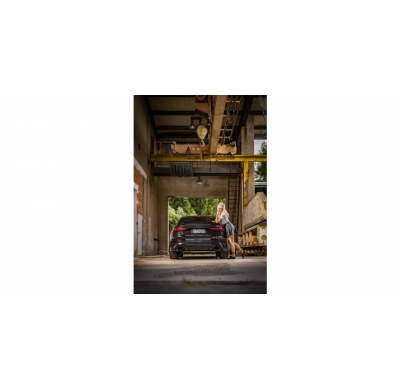 Audi RS3 8Y Silencioso final Limousine con 2 válvulas de escape