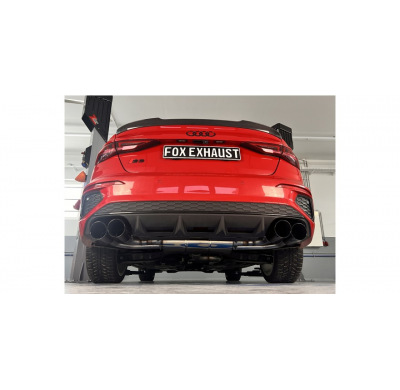 Audi S3 GY - Medio sistema de limusina de OPF- 2x100 tipo 25 derecho/izquierdo negro