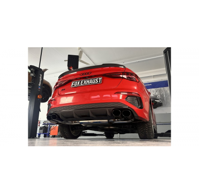 Audi S3 GY - Medio sistema limusina desde catalizador - 2x115x85 tipo 25 derecho/izquierdo negro