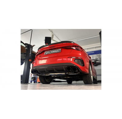 Audi S3 GY - Medio sistema limusina desde catalizador - 2x115x85 tipo 25 derecho/izquierdo negro