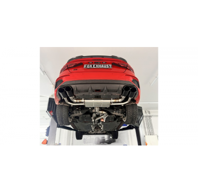 Audi S3 GY - Medio sistema limusina desde catalizador - 2x115x85 tipo 25 derecho/izquierdo negro