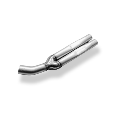 Tubo de conexión Audi S4 B5 de 76 mm/2 x 70 mm con adaptador de 2 x 60 mm. Fox exhaust