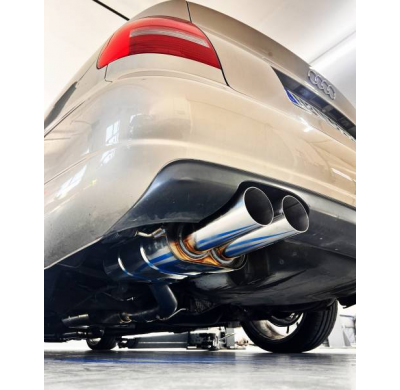 Silenciador final Audi S4 B5 - 2x80 tipo 10 Fox exhaust