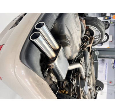 Silenciador final Audi S4 B5 - 2x88x74 tipo 32 Fox exhaust