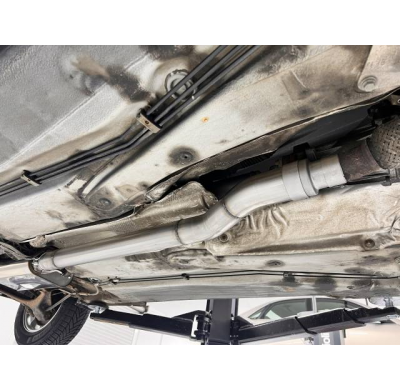 Tubo de conexión de 76 mm para Audi A4 B5 quattro en el colector de admisión original de 55 mm. Fox exhaust