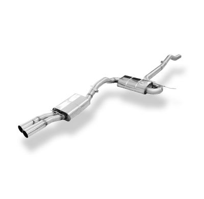 Audi A4 B5 - Sistema de tracción delantera parcial, compuesto por dirección trasera Fox exhaust