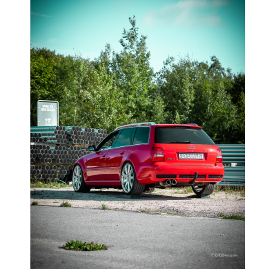 Audi RS4 B5 EndschalldÃ¤mpfer 90mm - 2x90 Tipo 25 Fox exhaust