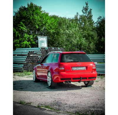 Silenciador final Audi RS4 B5 - 2x90 Typ 24 Fox exhaust