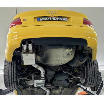 Silenciador delantero y final Audi S4 B5 - 2x80 Tipo 10 Fox exhaust