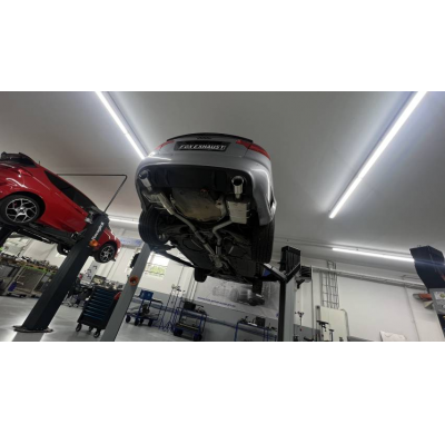 Silenciador final derecho/izquierdo para Audi A4 Typ B7 quattro DTM Edition Fox exhaust