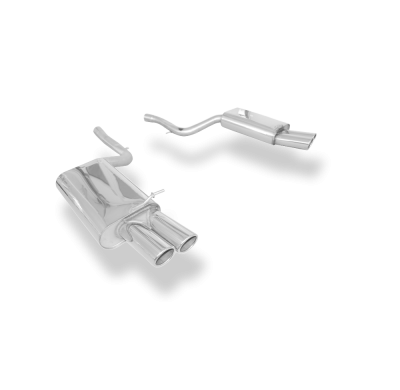 Silenciador trasero derecho/izquierdo para Audi S4 B7 - 2x88x74 tipo 32 derecho/izquierdo Fox exhaust