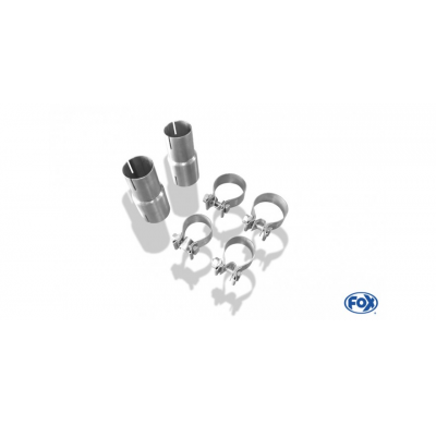 Escape FOX Audi S4 B6 supresor escape delantero