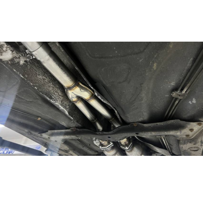Tubo de conexión para Audi 100/A6 tipo C4 tracción delantera Fox exhaust