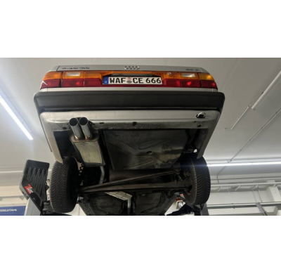 Audi 100/A6 Typ C3/C4 Frontantrieb silenciador final y delantero Fox exhaust