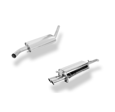 Audi 100/A6 Typ C3/C4 Frontantrieb silenciador final y delantero Fox exhaust