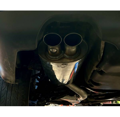 Silenciador final Audi 100/A6 quattro tipo C4 - 2x63 tipo 26 Fox exhaust