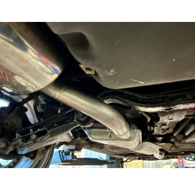 Silenciador final Audi 100/A6 quattro tipo C4 - 2x63 tipo 26 Fox exhaust