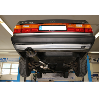 Escape FOX Audi 100 quattro type C3 escape final - 2x63 Typ 10