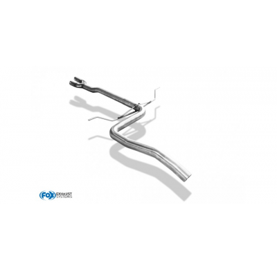 Tubo recambio silenciador delantero Audi A6 4B para modelos con doble catalizador