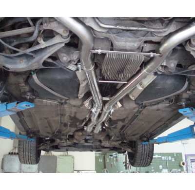 Escape FOX Audi RS6 4B Frontpipe to catalizador 70mm