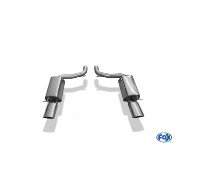 Escape FOX Audi RS6 4F escape final duplex - 2x80 16 duplex