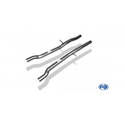 Escape FOX Audi A6 4F quattro 4,2l escape delantero duplex &#216;63,5mm