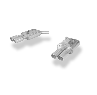 Silenciador final Audi A6 4G derecho/izquierdo - 2x90 tipo 16 derecho/izquierdo Fox exhaust