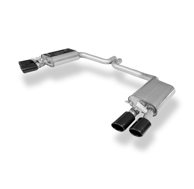 Audi S8 Tipo 4H con Silenciador final de válvula de descarga derecha/izquierda - Fox exhaust