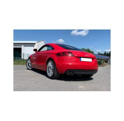 Escape trasero FOX Audi TT 8J 1,8l - 2x90 tipo 17