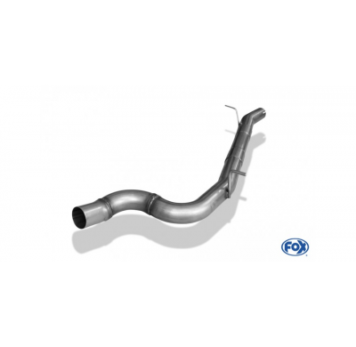 Escape FOX Audi TT FV3 quattro supresor escape delantero