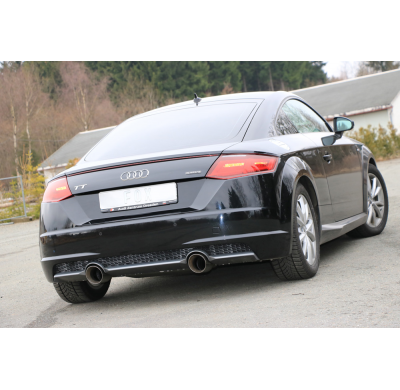 Escape FOX Audi TT FV3 quattro Escape Final Duplex - 1x100 25 dch/izq