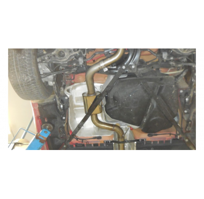 Escape FOX Audi TT FV3 traccion delantera escape central