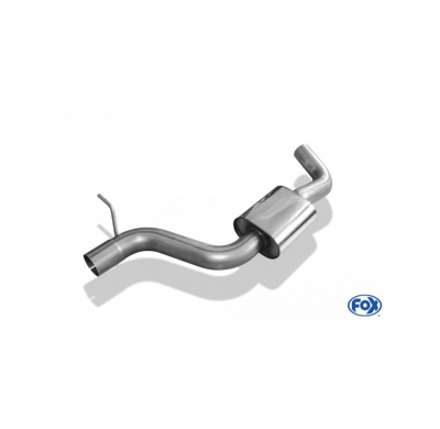 Escape FOX Audi TT FV3 traccion delantera escape central