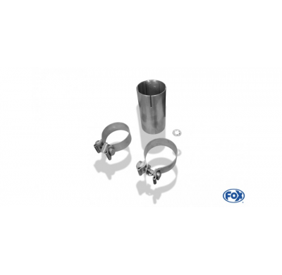 Escape FOX Audi TT FV3 traccion delantera supresor escape intermedio