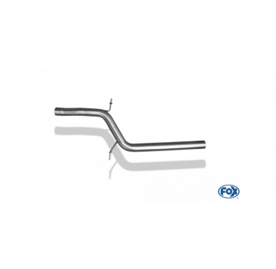 Escape FOX Audi A4/ A5 - 2,0l TFSI supresor escape central &#216;63,5mm